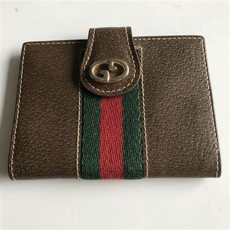 gucci signature leather card case ebay|Gucci front pocket wallet.